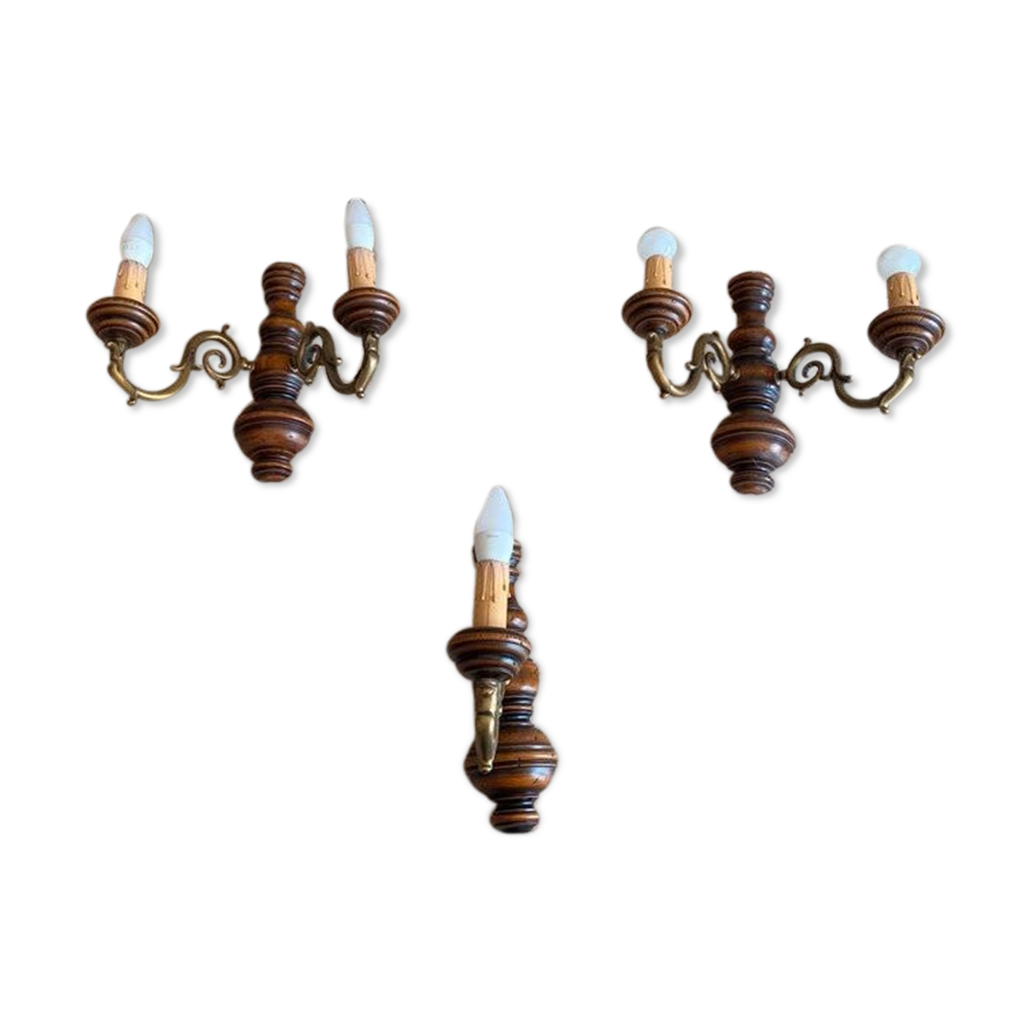 Appliques, lot de 3