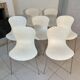 Set of 7 chairs, model nap ks50 by kaspar salto, edition fritz hansen.
