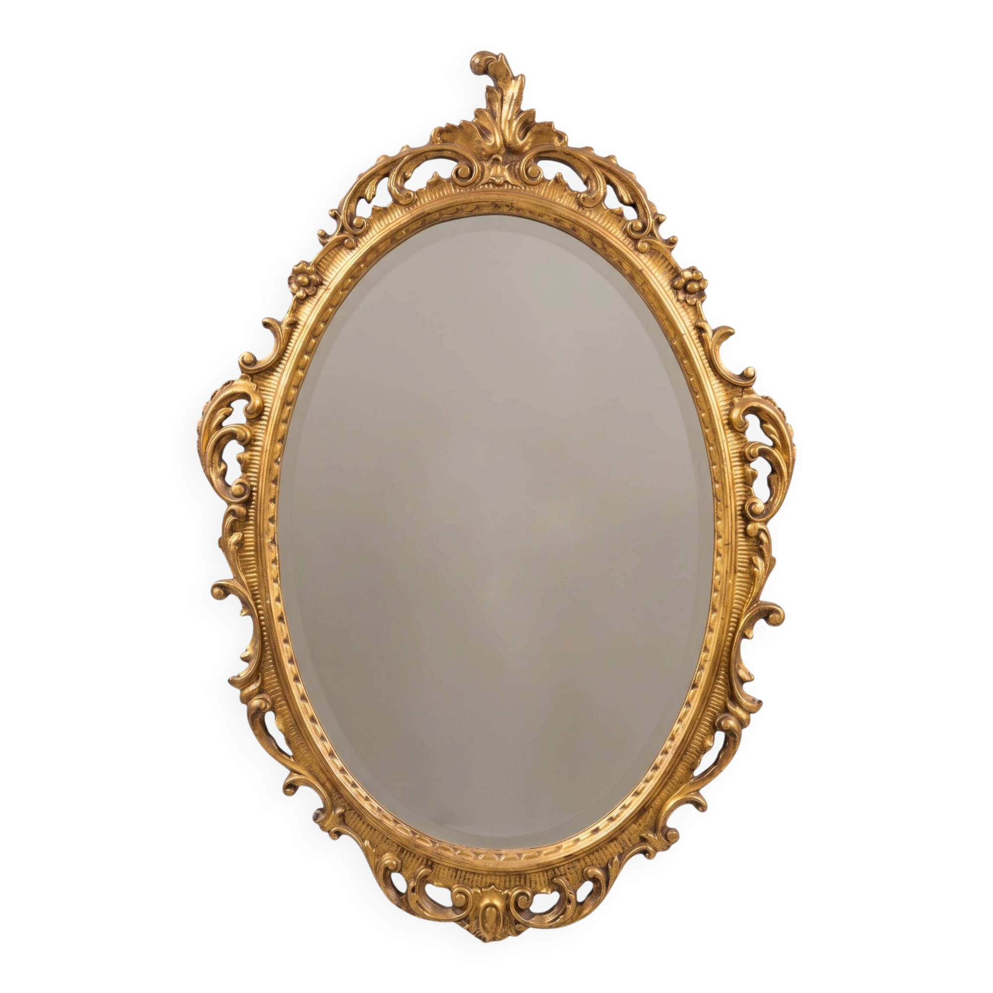 Miroir dorée baroque