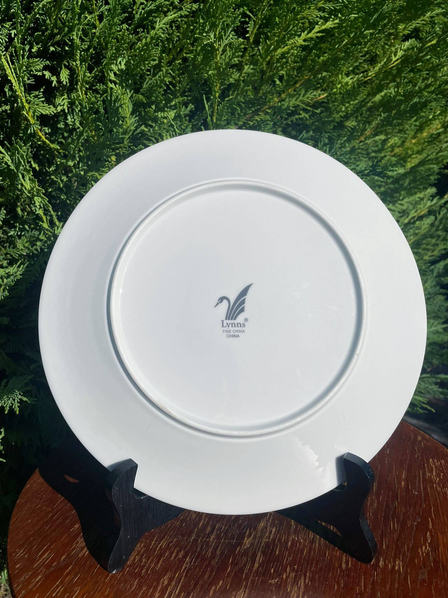 Floral porcelain dish