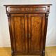 Antique Gründerzeit Vertiko Cabinet in Walnut – Circa 1890–1900  A stunning