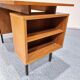 Vintage teak veneer desk from the 1960s