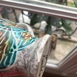 Old decorative ceramic pitcher Vallauris Borty