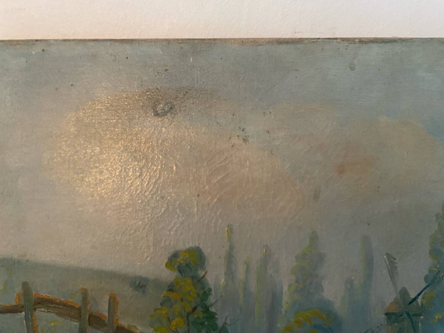 Paris school landscape signed