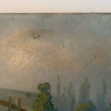 Paris school landscape signed