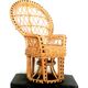 Fauteuil Emmanuelle en rotin miniature