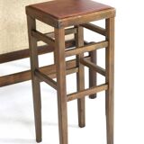 1970's home bar with 2 stools - vintage danish design mid century modern