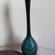 Set of 3 Scandinavian and Polish glass bottle vases from the 1970s.
