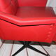 Office chair with wheels vintage skai design 1950