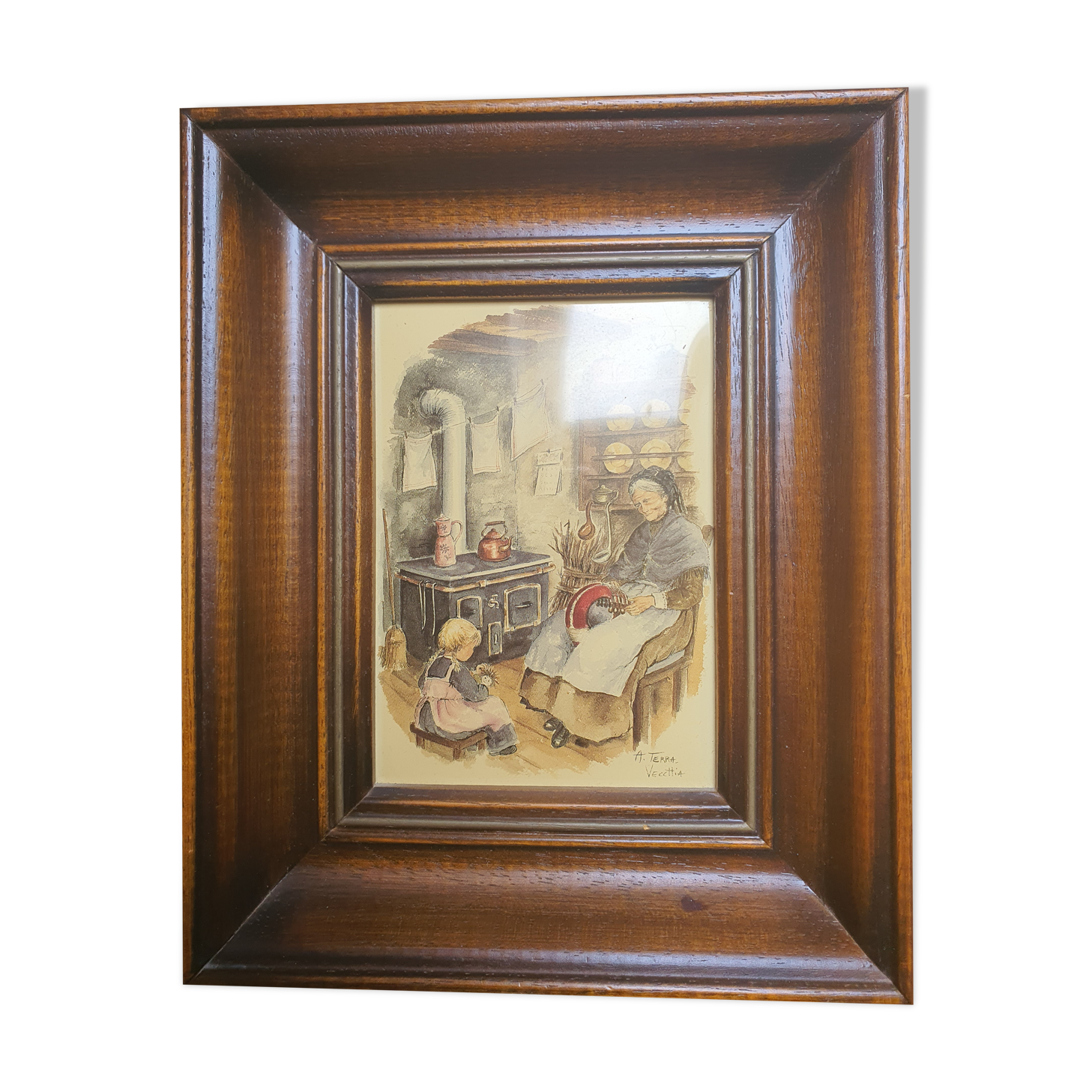 Painting illustration of winters