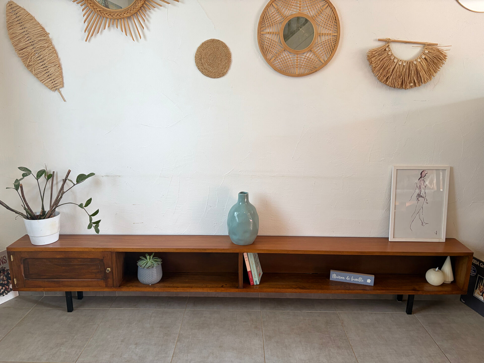 Vintage low enfilade (shallow)