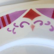Dish on pedestal, ironstone compote dish from the Moulin des Loups and hamage, Madeleine model 2106177