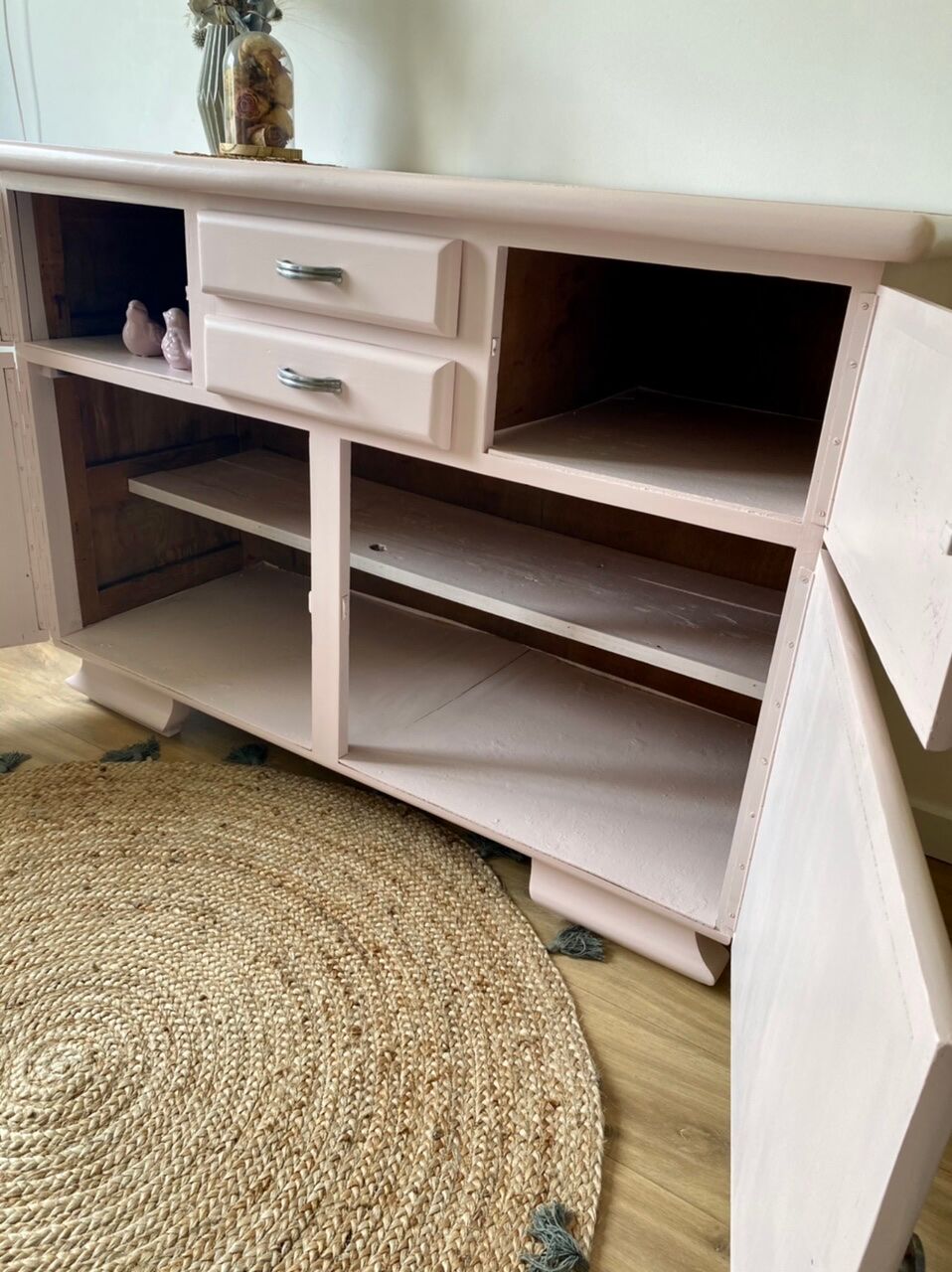 Buffet low Mado powder pink
