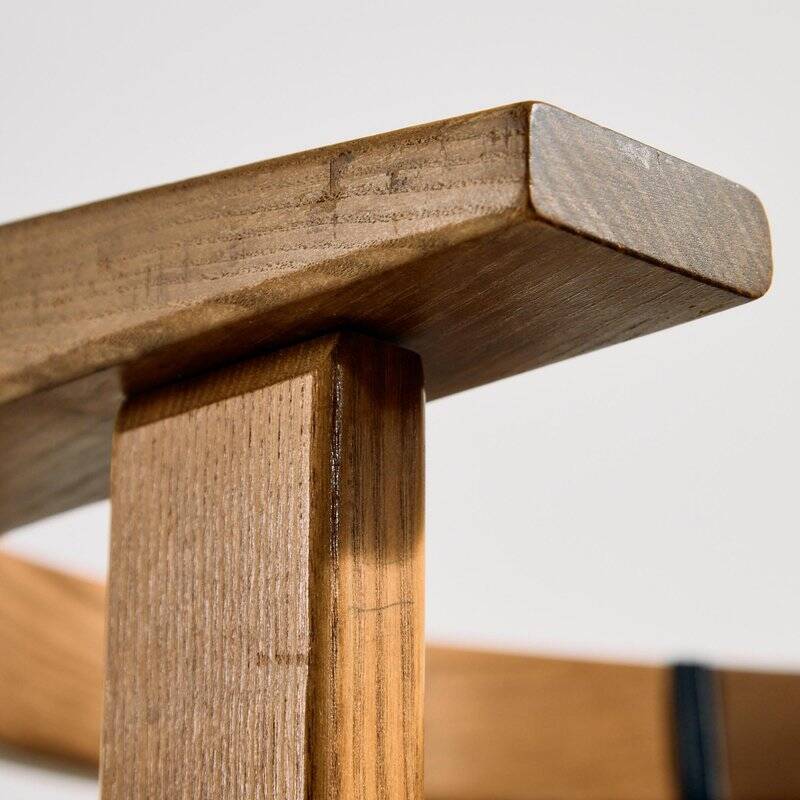 Vintage Oak Armchair by Lars Gangsø, 1970s