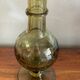 Carafe, bougeoir en verre de Biot
