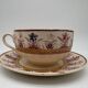Chocolate cup, Sarreguemines, Derby model, ironstone