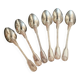 Set of 6 Christofle silver plated soup spoons - Vendôme Coquillage