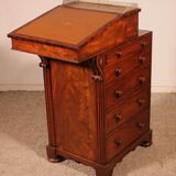 Regency period mahogany Davenport circa 1810 with mechanism