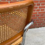 Chair Cesca model with armrests B64 in chrome