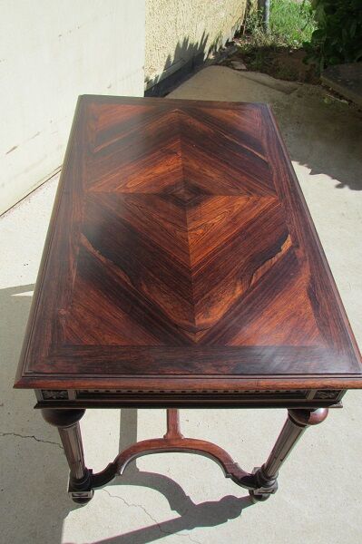 Writing of time table Napoleon III in ebony