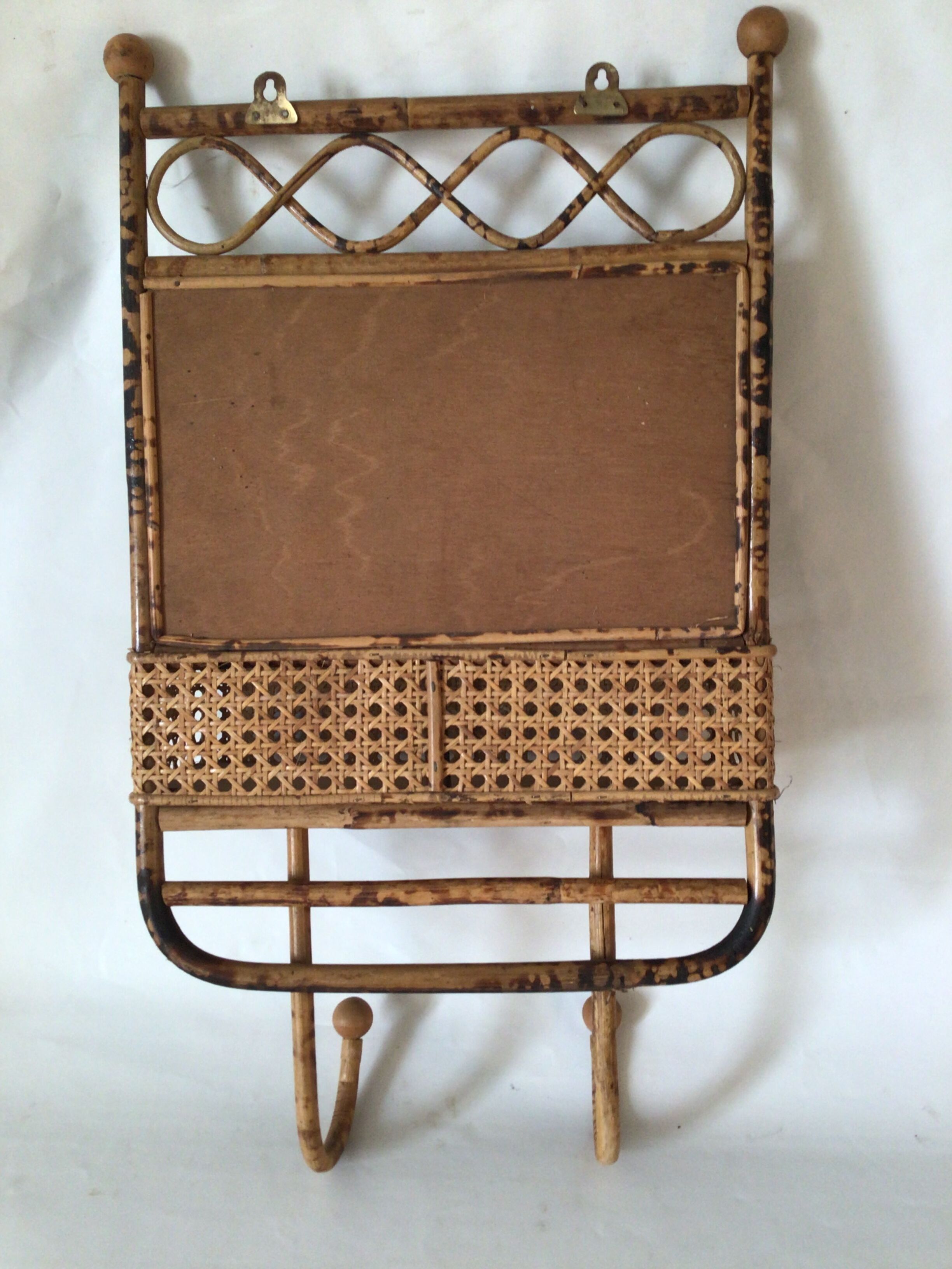 Coat rack Bamboo Rattan