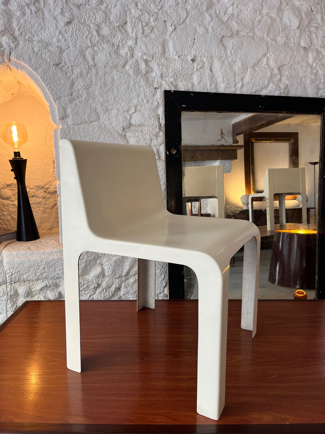 3 Chaises OZOO 600 de Marc Berthier pour Roche Bobois 1970