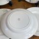 Dessert plate in porcelain, Gien