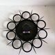 Pendulum wall clock sun wrought iron Star license Alto vintage