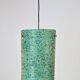 Green Polyester Sugar Tube Pendant Lamp by John and Sylvia Reid for Rotaflex, 1960s