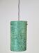 Green Polyester Sugar Tube Pendant Lamp by John and Sylvia Reid for Rotaflex, 1960s