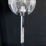 90's wired chrome design lamp