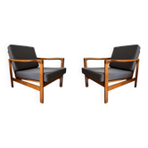 Set of two 1960s European armchairs
