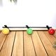 Porte manteaux mural 3 boules vintage