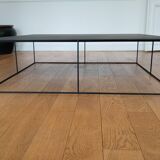 Table basse metal noir