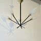 Vintage Mikado pendant chandelier 1950