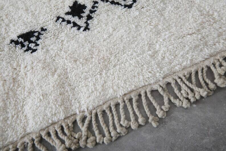 Cream Moroccan rug 150/250cm