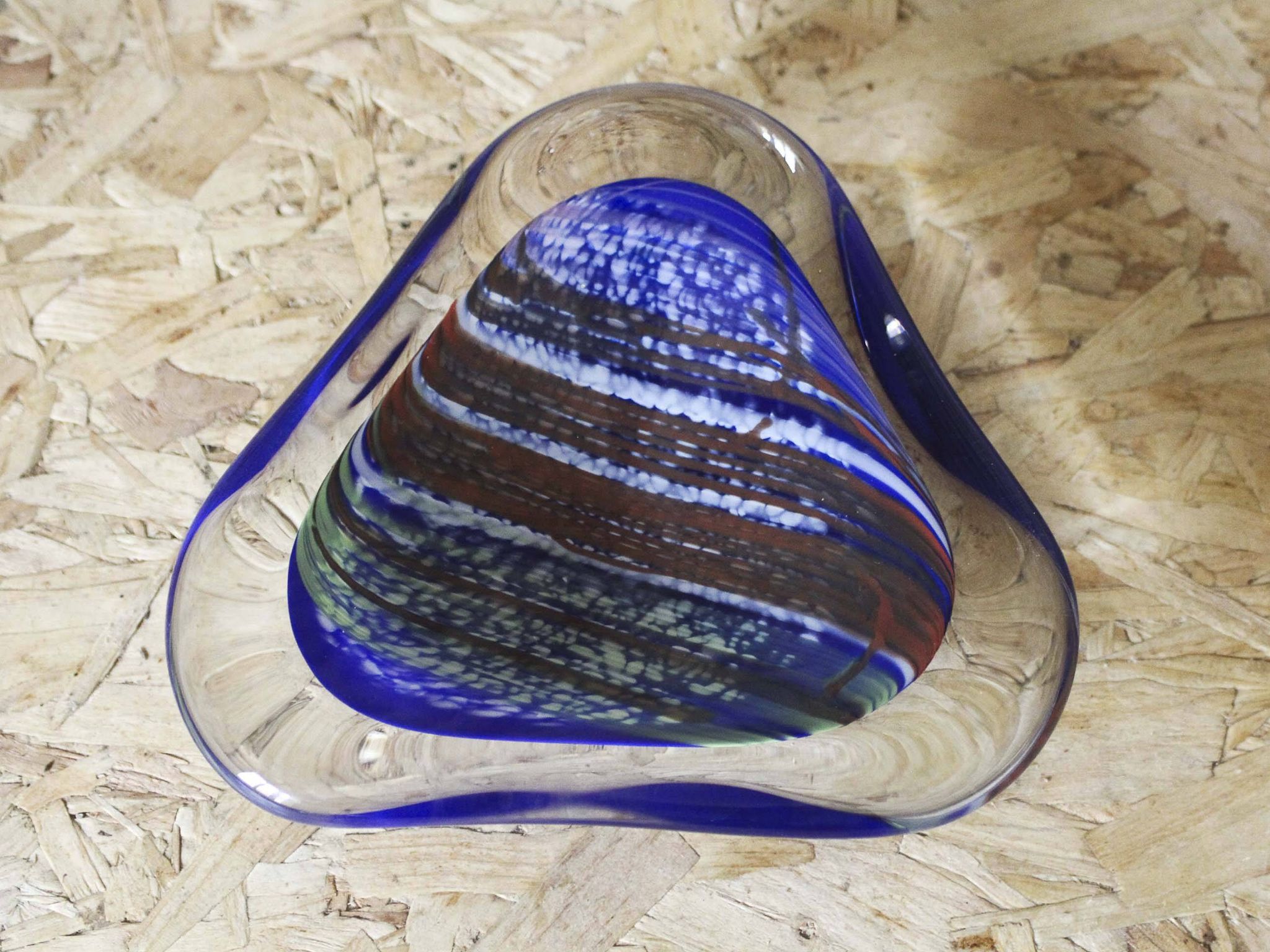 Empty pocket Hadeland Glasswerk Norway