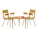 Boomerang chair attr. to Carlo De Carli, set of 2, Italy 1950s