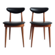 Paire de chaises modèle Licorne de chez Baumann