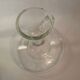 wine decanter with glass handle