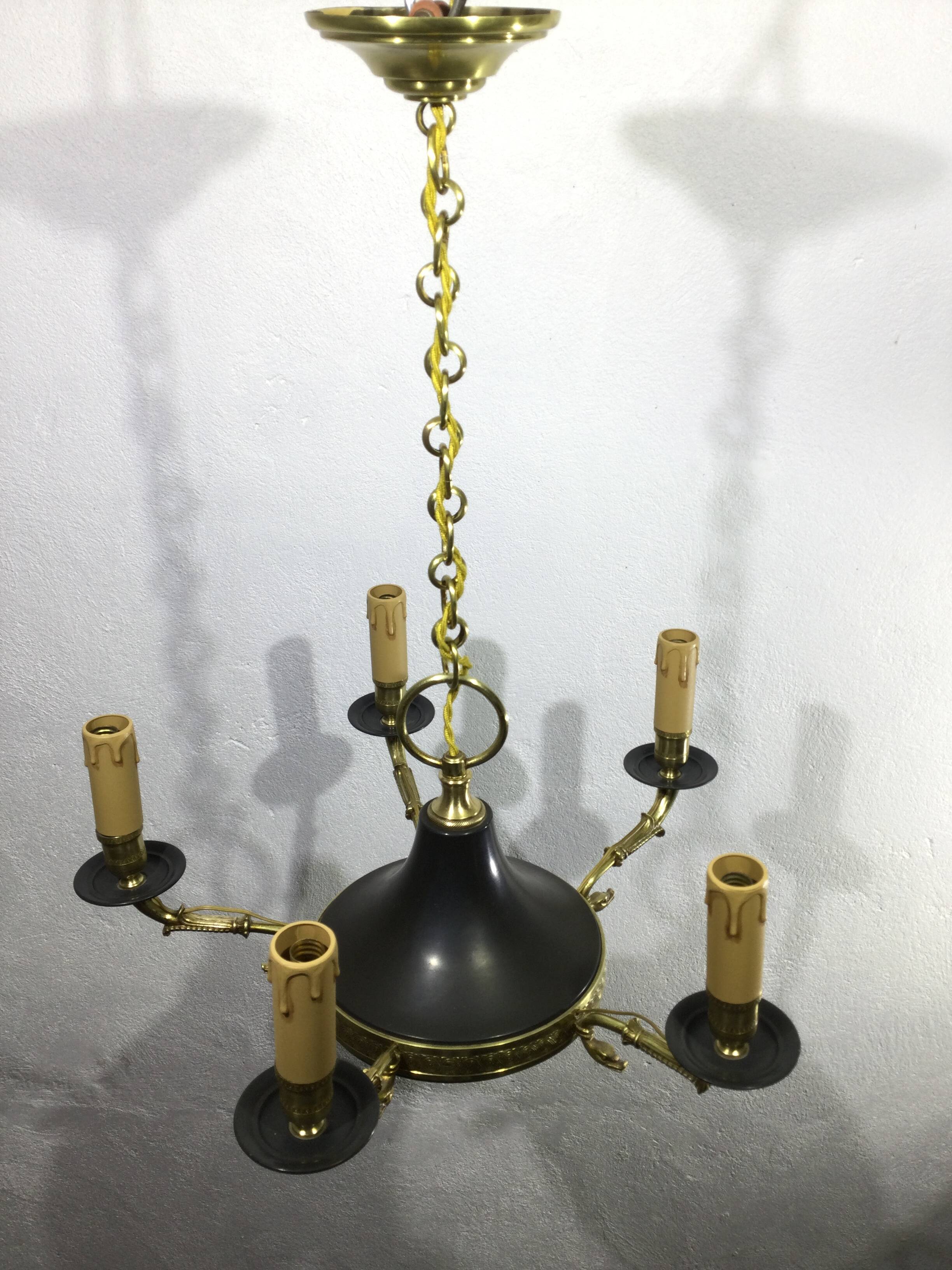 Empire Chandelier 5 Lights