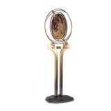 Armillary lamp model "Delamarche". Artisan work