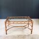 Mid-Century Chippendale Bamboo Dining Table, Italy, 1960s