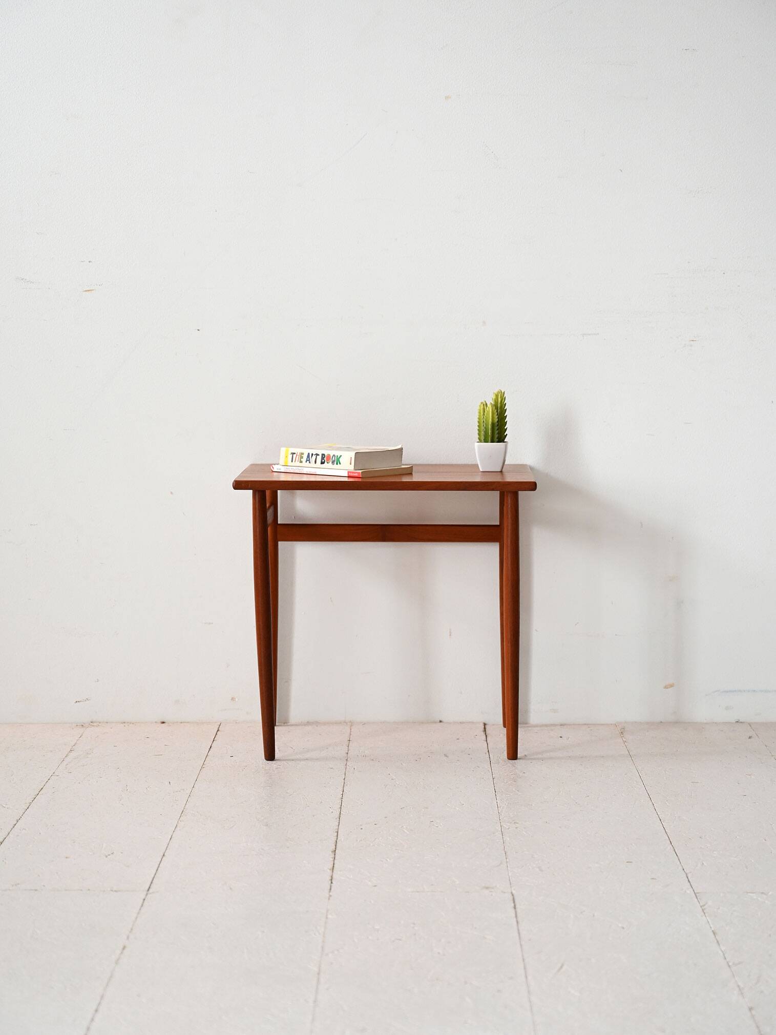 Vintage Scandinavian teak side table