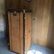 Trunk cabin in wood and fabrics around 1940