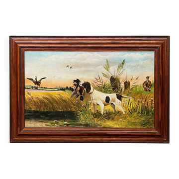 Gaston Corbier (1869–1945), "Chasse au canard."