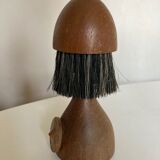 Poupée Viking de Kay Bojesen pour Laurids Lønborg, teck Denmark 1950