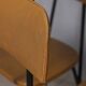 SET OF 6 VINTAGE 1960S METAL AND LEATHER CHAIRS, ITALIAN DESIGN