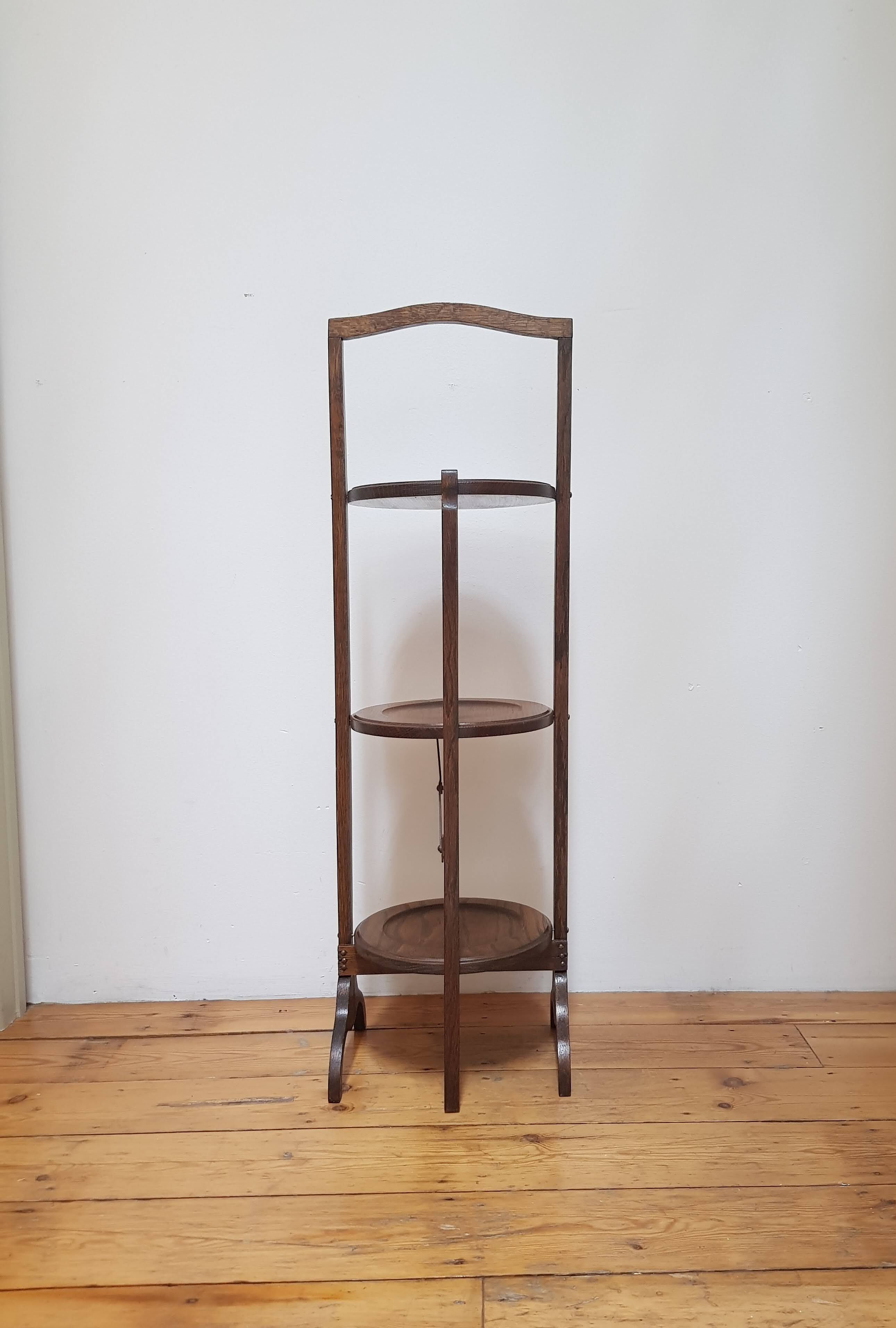 Victorian folding cake stand