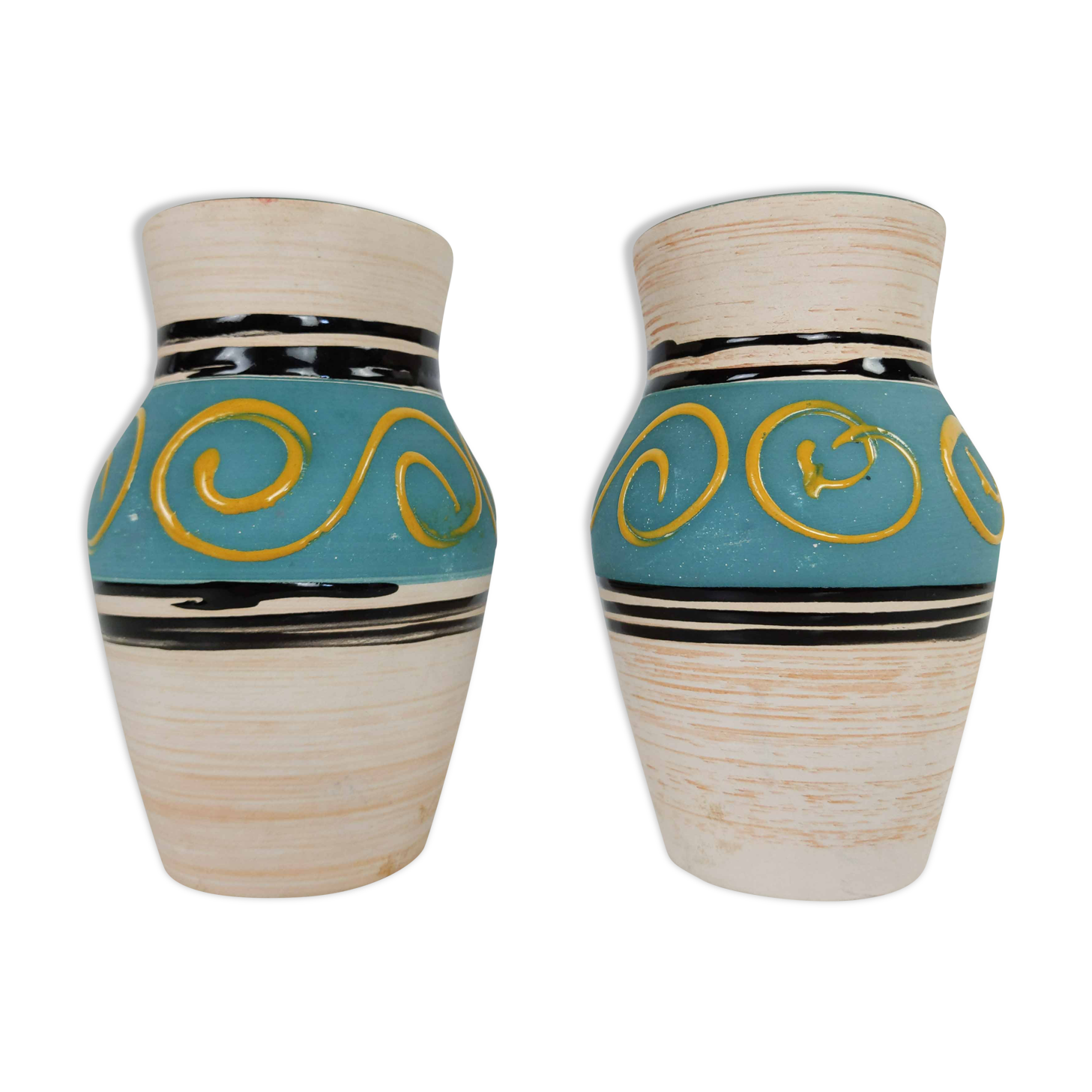 Paire de vases vintage West Germany